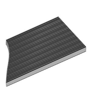 Static Dissipative Corrugated Runner